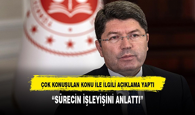 Adalet Bakanı Tunç'tan Can Atalay ile ilgili açıklama geldi