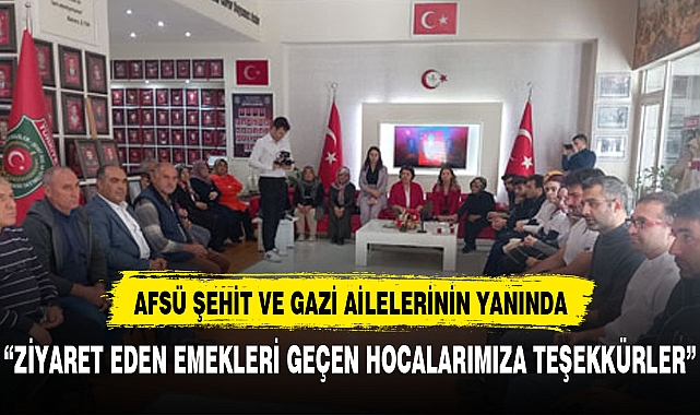 AFSÜ'DEN ÖRNEK DAVRANIŞ