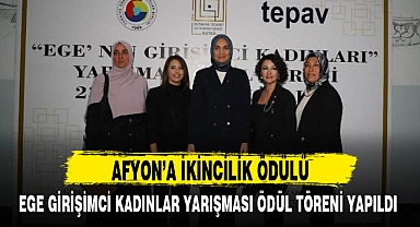 AFYON’A İKİNCİLİK ÖDÜLÜ