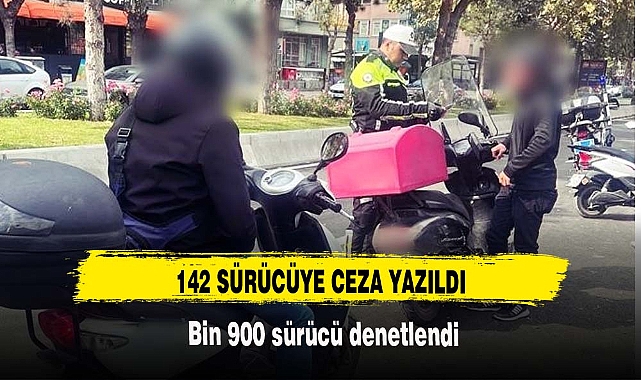 Afyon'da Bin 900 sürücü denetlendi