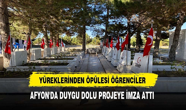 AFYON'DA DUYGU DOLU PROJEYE İMZA ATTI
