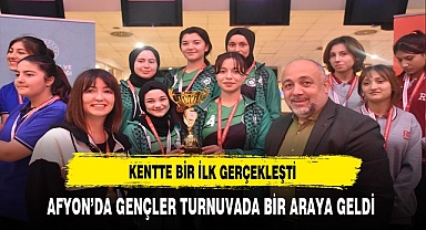 Afyon'da Gençler Bir İlki Gerçekleştirdi