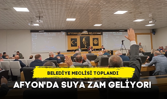AFYON'DA SUYA ZAM GELİYOR!