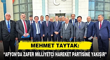 “Afyon’da Zafer Milliyetçi Hareket Partisine Yakışır”