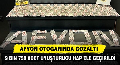 Afyon Otogarında Gözaltı
