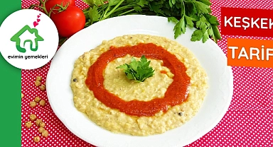 Afyon Usulü Tavuklu Keşkek Tarifi