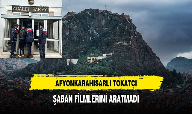 Afyonkarahisar'da 26 yaşında  tokatçı filmini çekti