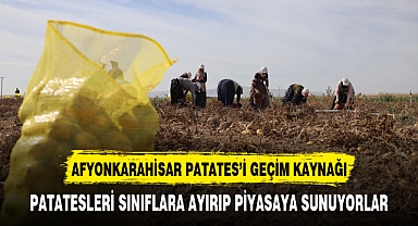 AFYONKARAHİSAR'DA BU KÖY GEÇİM KAYNAĞINI BULDU