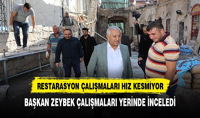 AFYONKARAHİSAR'DA TARİHİ RESTORASYONA  HIZ KESMEDEN DEVAM