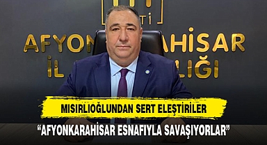 Afyonkarahisar esnafı ile savaşıyorlar