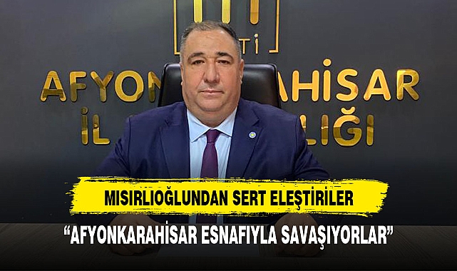 Afyonkarahisar esnafı ile savaşıyorlar