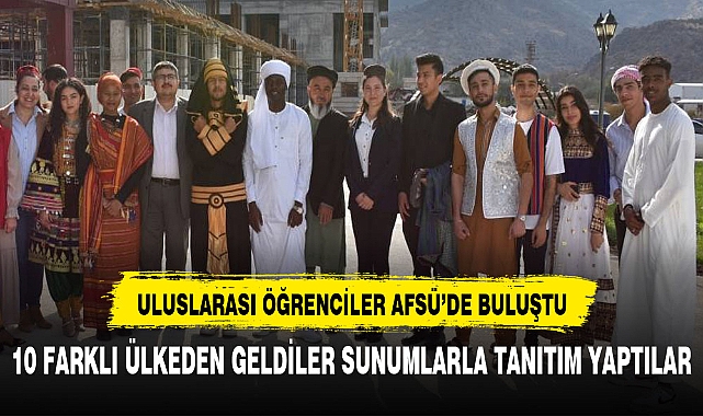 Afyonkarahisar’ın Uluslararası Öğrencileri AFSÜ’de Buluştu