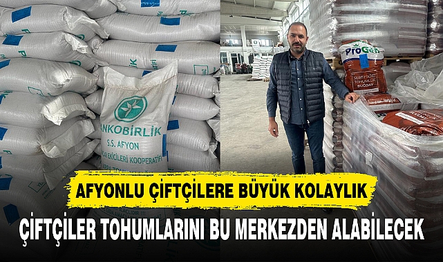 AFYONLU ÇİFTÇİLERE BÜYÜK KOLAYLIK