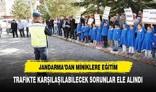 Afyonlu minikler aldıkları eğitim ile daha güvende