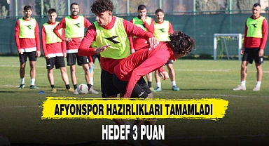 AFYONSPOR HAZIRLIKLARI TAMAMLADI