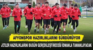 Afyonspor Hazırlıklarını Sürdürüyor