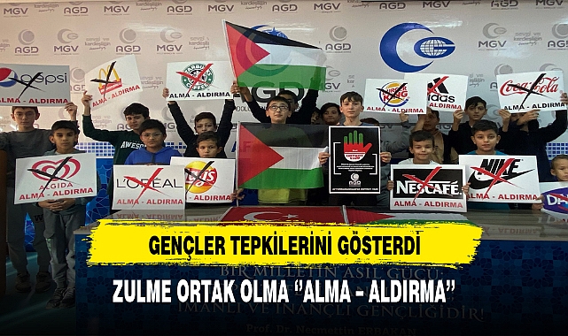AGD'li Gençlerden Boykot!