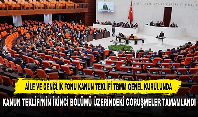 Aile ve Gençlik Fonu Kanun Teklifi TBMM Genel Kurulunda