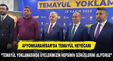 AK Parti Afyonkarahisar'da temayül heyecanı
