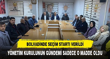 AK Parti Bolvadin bismillah dedi