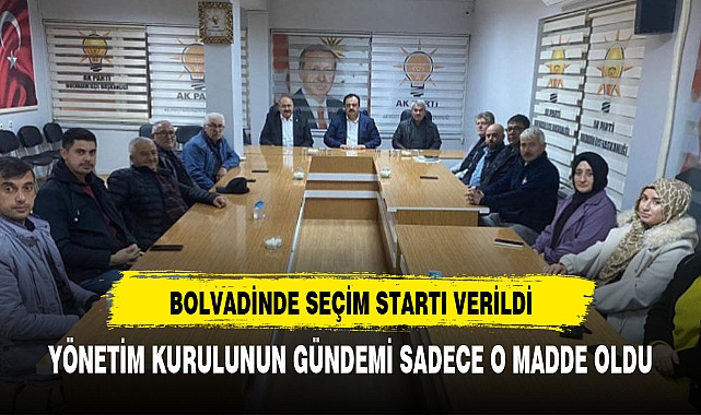 AK Parti Bolvadin bismillah dedi