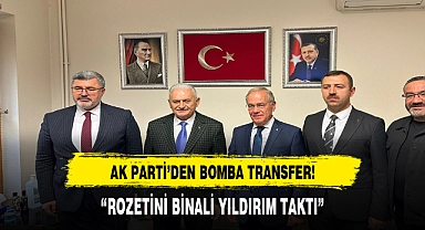 AK Parti'den yerel seçim öncesinde bomba transfer
