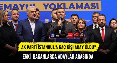 AK Parti İstanbul'da temayül yoklaması yaptı:kaç aday çıktı?