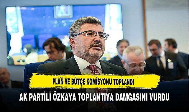 AK Partili Ali Özkaya Komisyona Damgasını Vurdu