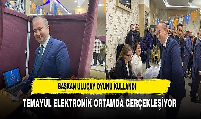AK Partili Uluçay Temayül de Oyunu Kullandı