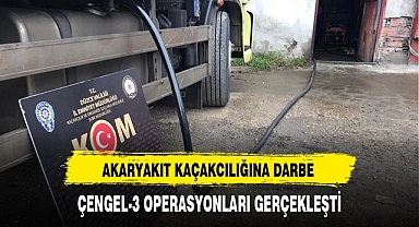 Akaryakıt Kaçakçılığına Ağır Darbe