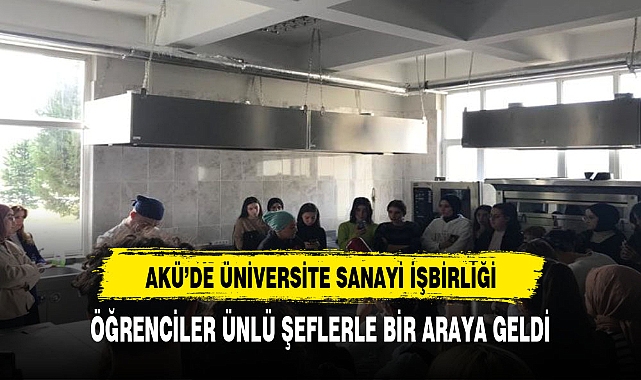 AKÜ'de  Akademik, Sektör ve Öğrenciler  bir araya geldi