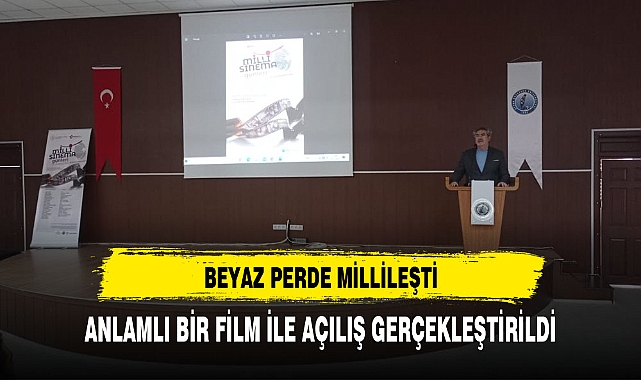 AKÜ'deki milli sinema günlerinde açılışa özel film