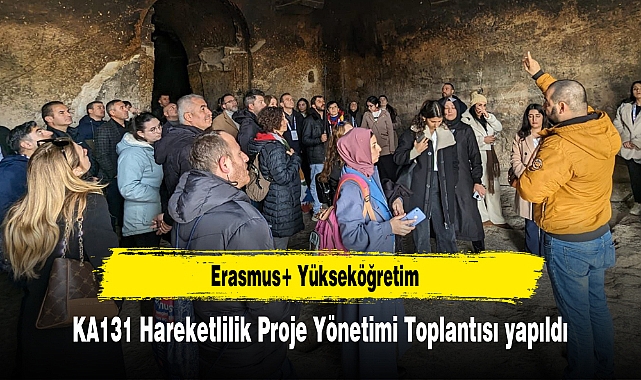 AKÜ Ev Sahipliğinde "Erasmus+ Yükseköğretim KA131 Hareketlilik Proje Yönetimi Toplantısı" Gerçekleştirildi