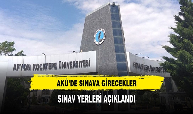 Akü Personelinden sınava girecekler dikkat