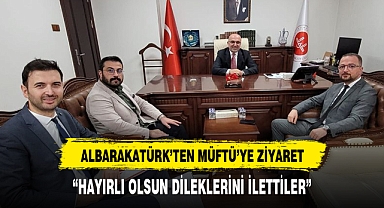 Albaraka Türk'ten Müftü İmamoğlu'na ziyaret