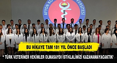 Algan Kurtuluş savaşında o mesleğin hayati  önemine değindi