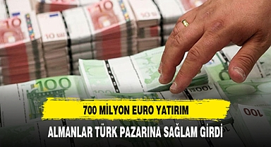 Almanlar 2022'de Türkiye'ye 700 milyon euro yatırım yaptı