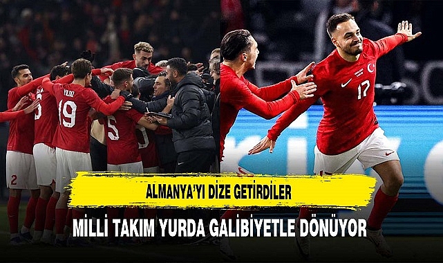 ALMANYA'YI DİZE GETİRDİLER