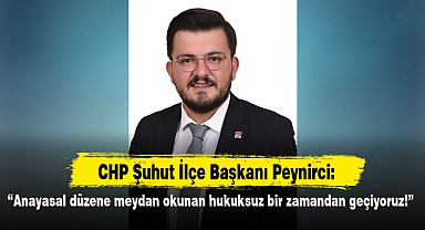 “Anayasal düzene meydan okunan hukuksuz bir zamandan geçiyoruz!”