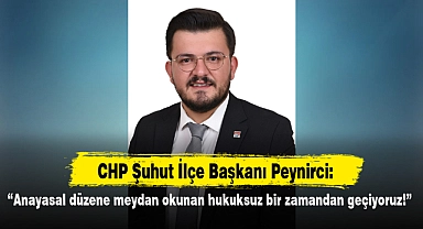 “Anayasal düzene meydan okunan hukuksuz bir zamandan geçiyoruz!”