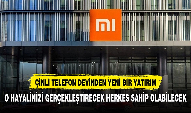 Araba fiyatlarını düşürecek hamle ünlü telefon devi araba üretmeye başladı