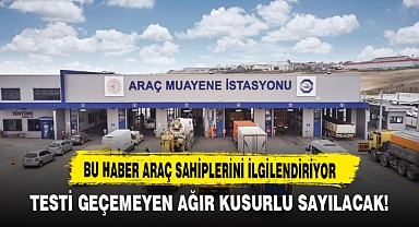 ARAÇ MUAYENELERİNDE YENİ KURAL