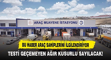 ARAÇ MUAYENELERİNDE YENİ KURAL