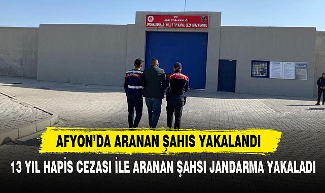 Afyon'da Aranan Şahıs Yakalandı