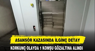 Asansör Kazasında İlginç Detay