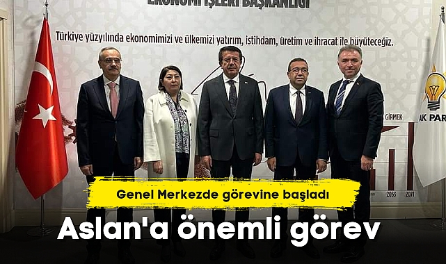Aslan'a önemli görev