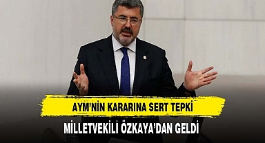 AYM’NİN KARARINA SERT TEPKİ