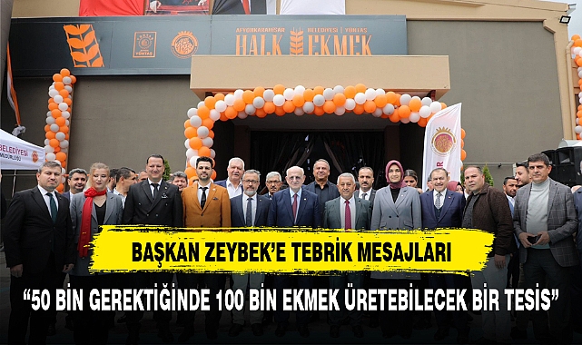 Bakan Eroğlu'ndan Başkan Zeybek'e tebrik