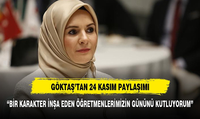 Bakan Göktaş'tan anlamlı mesaj