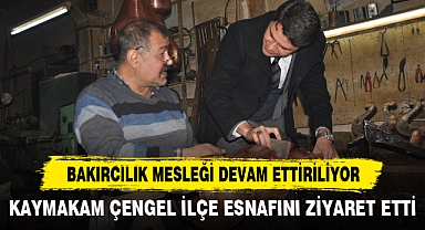 Bakırcılık Mesleği Devam Ettiriliyor